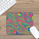 Psychedelic Rave Print Mouse Pad