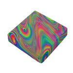 Psychedelic Rave Print Outdoor Seat Cushion Cover