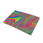 Psychedelic Rave Print Pet Cooling Mat Cover