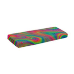 Psychedelic Rave Print Piano Keyboard Cover