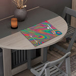Psychedelic Rave Print Placemat