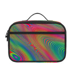 Psychedelic Rave Print Portable Lunch Bag