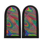 Psychedelic Rave Print Skillet Handle Cover