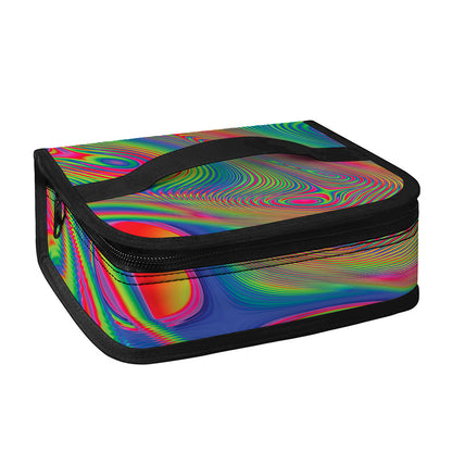 Psychedelic Rave Print Small Lunch Bag