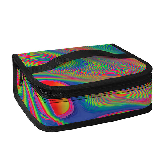 Psychedelic Rave Print Small Lunch Bag