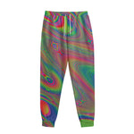 Psychedelic Rave Print Sweatpants