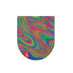 Psychedelic Rave Print Toilet Lid Cover