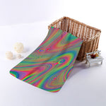 Psychedelic Rave Print Towel