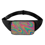 Psychedelic Rave Print Waist Bag