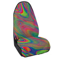Psychedelic Rave Print Waterproof Car Seat Cover