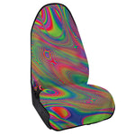 Psychedelic Rave Print Waterproof Car Seat Cover