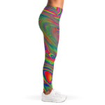 Psychedelic Rave Print Women's Leggings