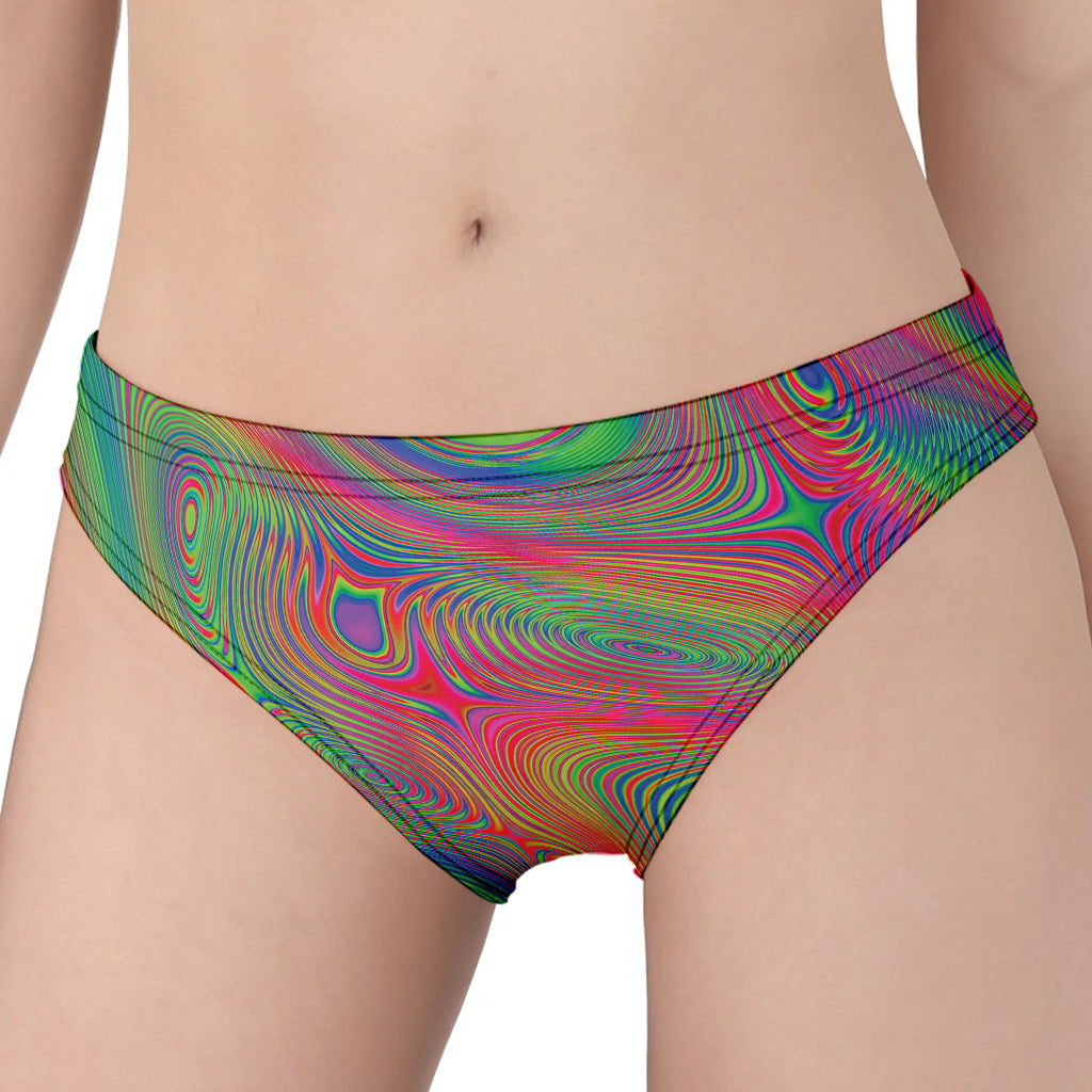 Psychedelic Rave Print Women's Panties