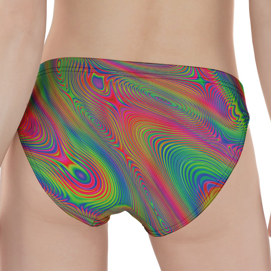 Psychedelic Rave Print Women's Panties