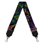 Psychedelic Sea Turtle Pattern Print Bag Strap