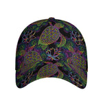 Psychedelic Sea Turtle Pattern Print Baseball Cap