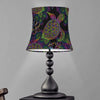 Psychedelic Sea Turtle Pattern Print Bell Lamp Shade