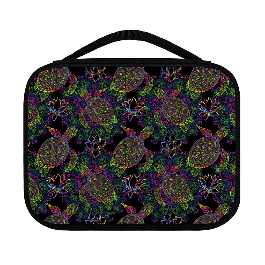 Psychedelic Sea Turtle Pattern Print Classic Bible Case