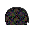 Psychedelic Sea Turtle Pattern Print Coin Purse