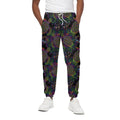 Psychedelic Sea Turtle Pattern Print Cotton Sweatpants