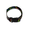 Psychedelic Sea Turtle Pattern Print Dog Collar