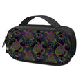 Psychedelic Sea Turtle Pattern Print Portable Cooler Travel Case