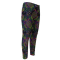 Psychedelic Sea Turtle Pattern Print Men's Compression Pants