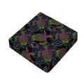 Psychedelic Sea Turtle Pattern Print Outdoor Seat Cushion Cover