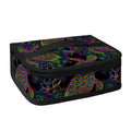 Psychedelic Sea Turtle Pattern Print Small Lunch Bag