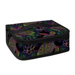 Psychedelic Sea Turtle Pattern Print Small Lunch Bag