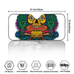 Psychedelic Skull Print Car Windshield Sun Shade