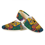 Psychedelic Skull Print Casual Shoes