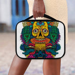 Psychedelic Skull Print Classic Bible Case