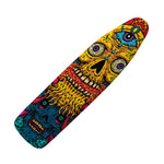 Psychedelic Skull Print Ironing Board Cover
