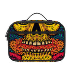Psychedelic Skull Print Portable Lunch Bag