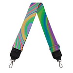Psychedelic Soap Bubble Print Bag Strap