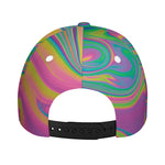 Psychedelic Soap Bubble Print Baseball Cap