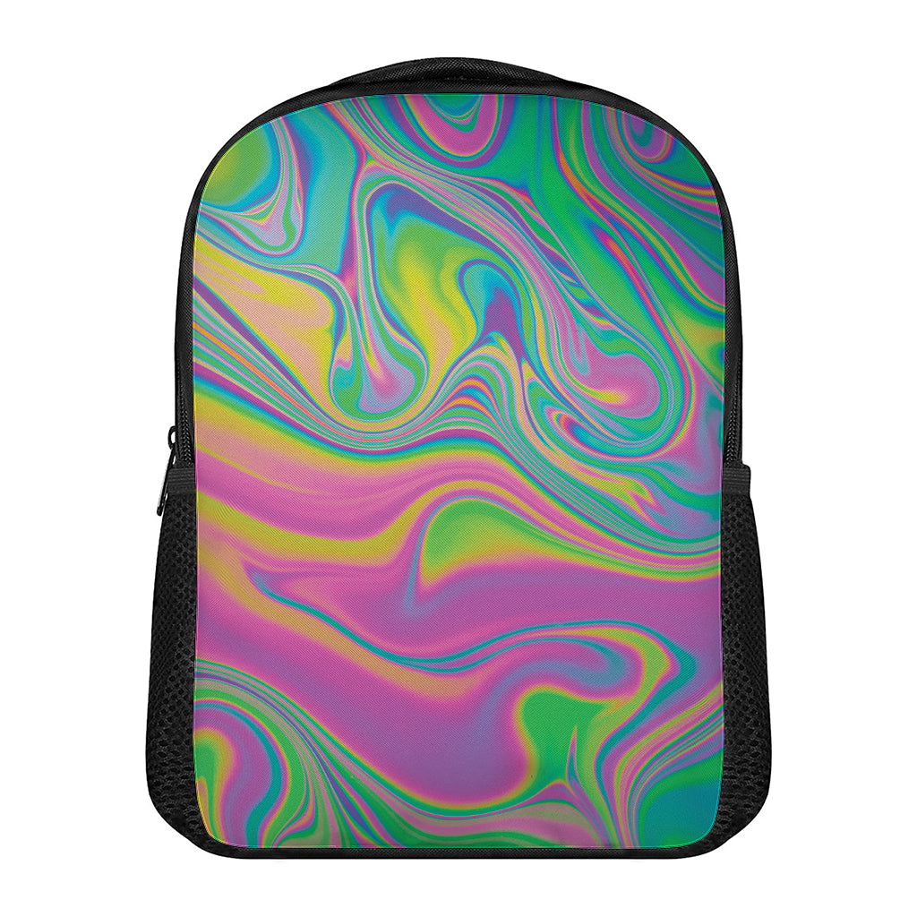 Psychedelic Soap Bubble Print Casual Backpack