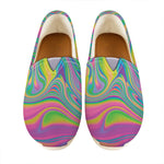 Psychedelic Soap Bubble Print Casual Shoes