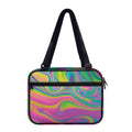 Psychedelic Soap Bubble Print Double Strap Bible Bag