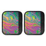 Psychedelic Soap Bubble Print Handle Covers
