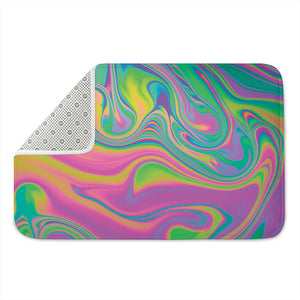 Psychedelic Soap Bubble Print Indoor Door Mat