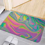 Psychedelic Soap Bubble Print Indoor Door Mat