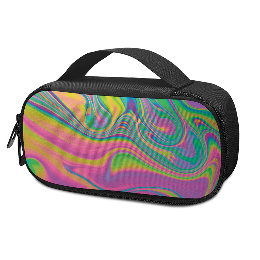 Psychedelic Soap Bubble Print Insulin Cooler Travel Case