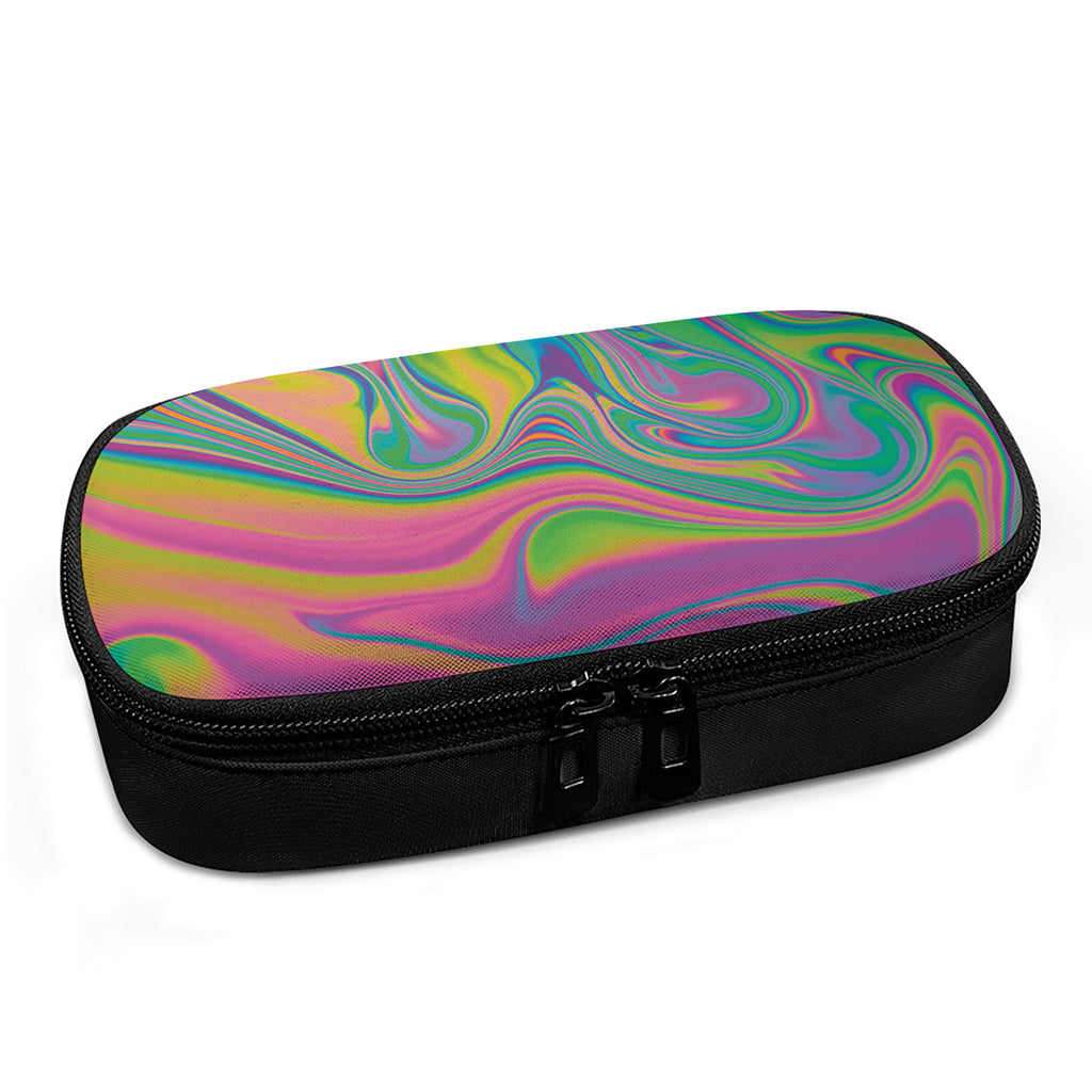 Psychedelic Soap Bubble Print Insulin Cooler Travel Case