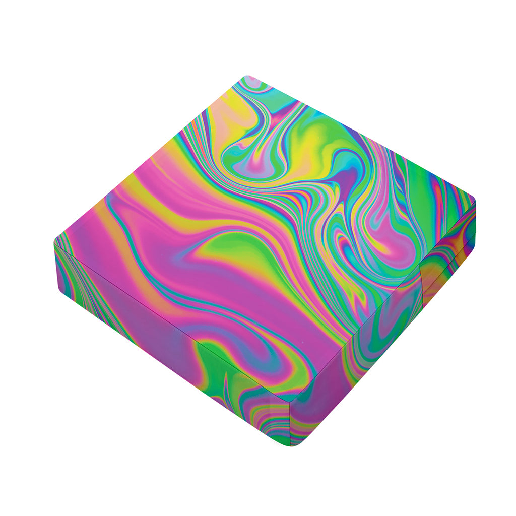 Psychedelic Soap Bubble Print Outdoor Seat Cushion Cover