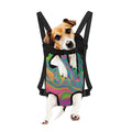 Psychedelic Soap Bubble Print Pet Carrier Backpack