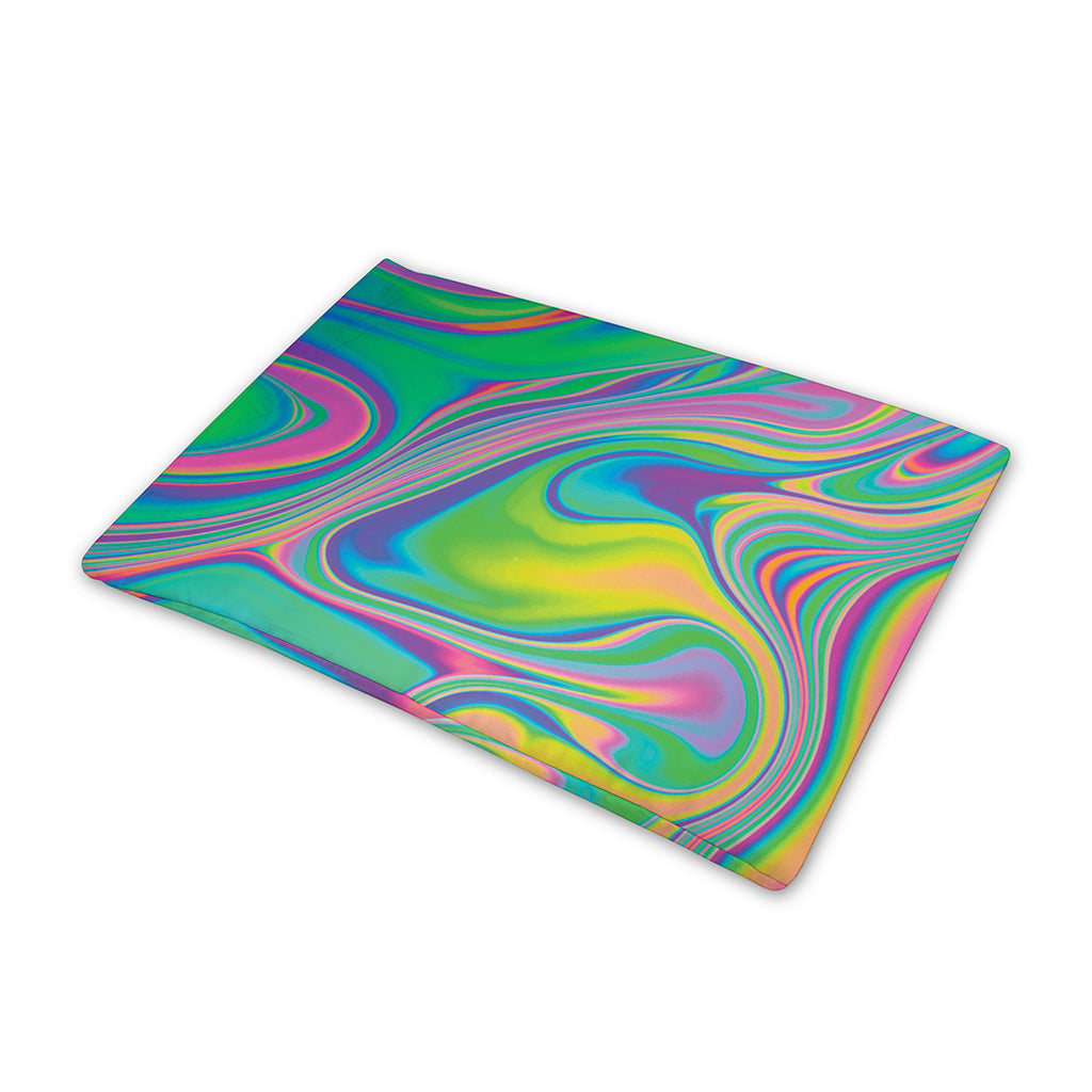 Psychedelic Soap Bubble Print Pet Cooling Mat Cover