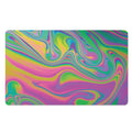 Psychedelic Soap Bubble Print Polyester Doormat