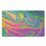 Psychedelic Soap Bubble Print Polyester Doormat